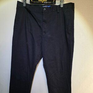 Izod American Chino Black Straight Fit